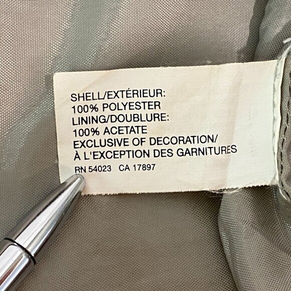 Y2K Gap Factory Silver Sequin Mini Skirt Womens Size 8 Lined Party Club - Picture 6 of 6